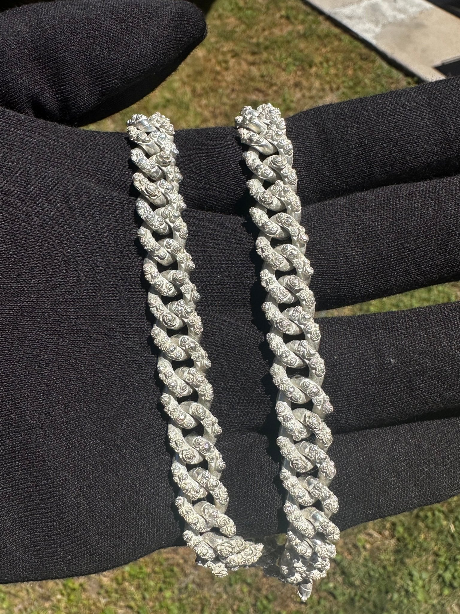 10 mm Rose Cuban Chain - Hyperbolic studio