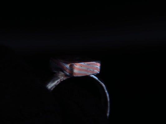 Mokume Gane ring size 6.5 - Hyperbolic studio