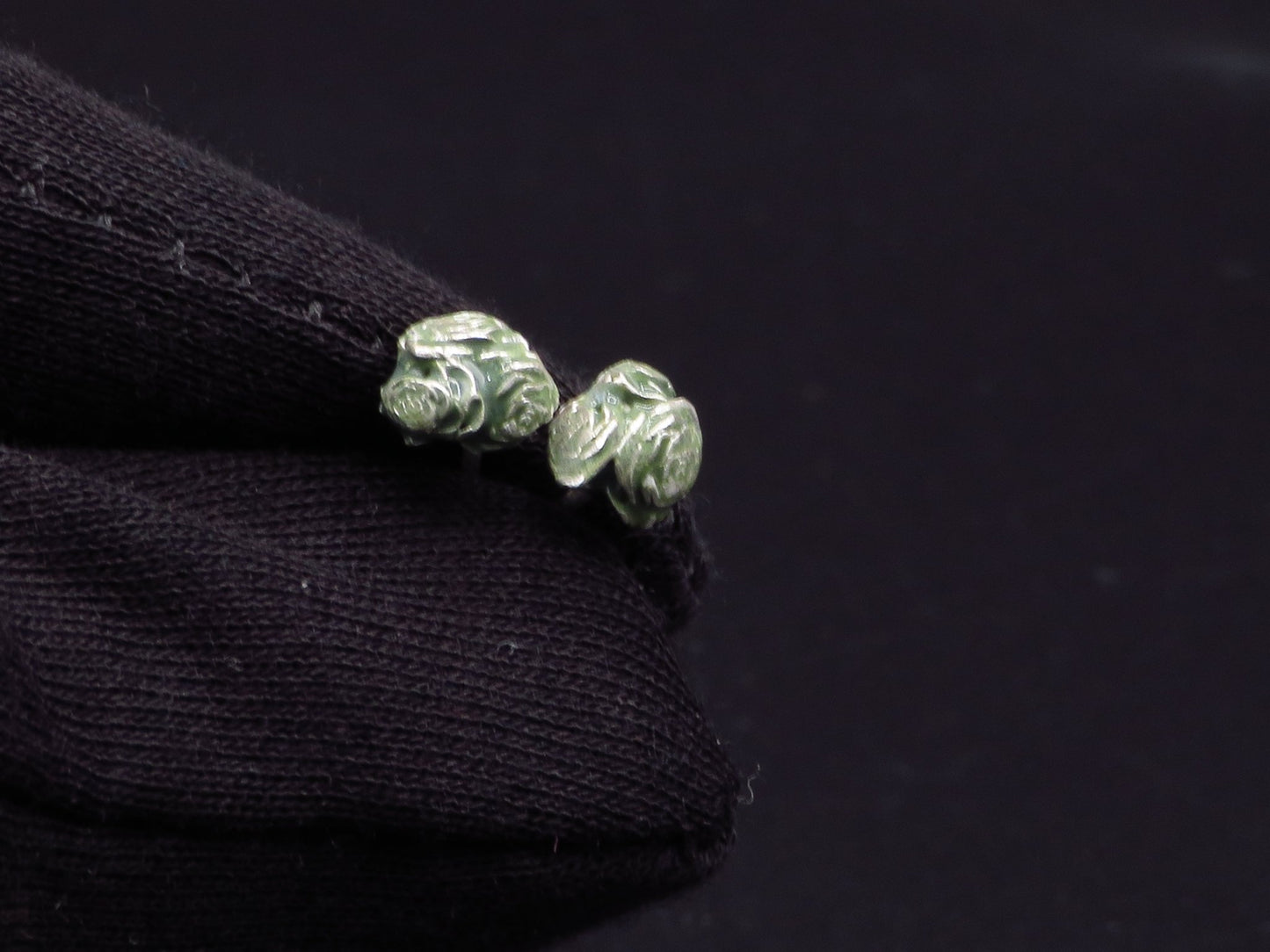 Rose cluster earrings - Hyperbolic studio