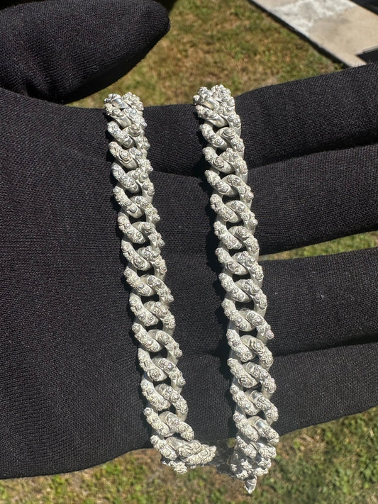 10 mm Rose Cuban Chain - Hyperbolic studio