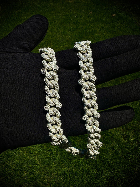 15 mm Rose Cuban Chain - Hyperbolic studio