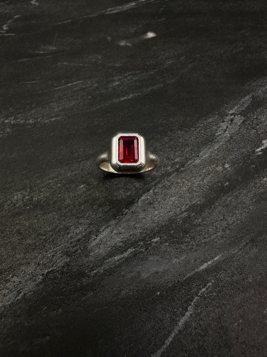 Form Study Ruby Ring