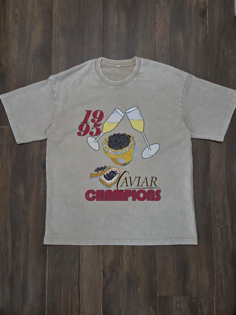 Caviar Champions T-shirt - Hyperbolic studio