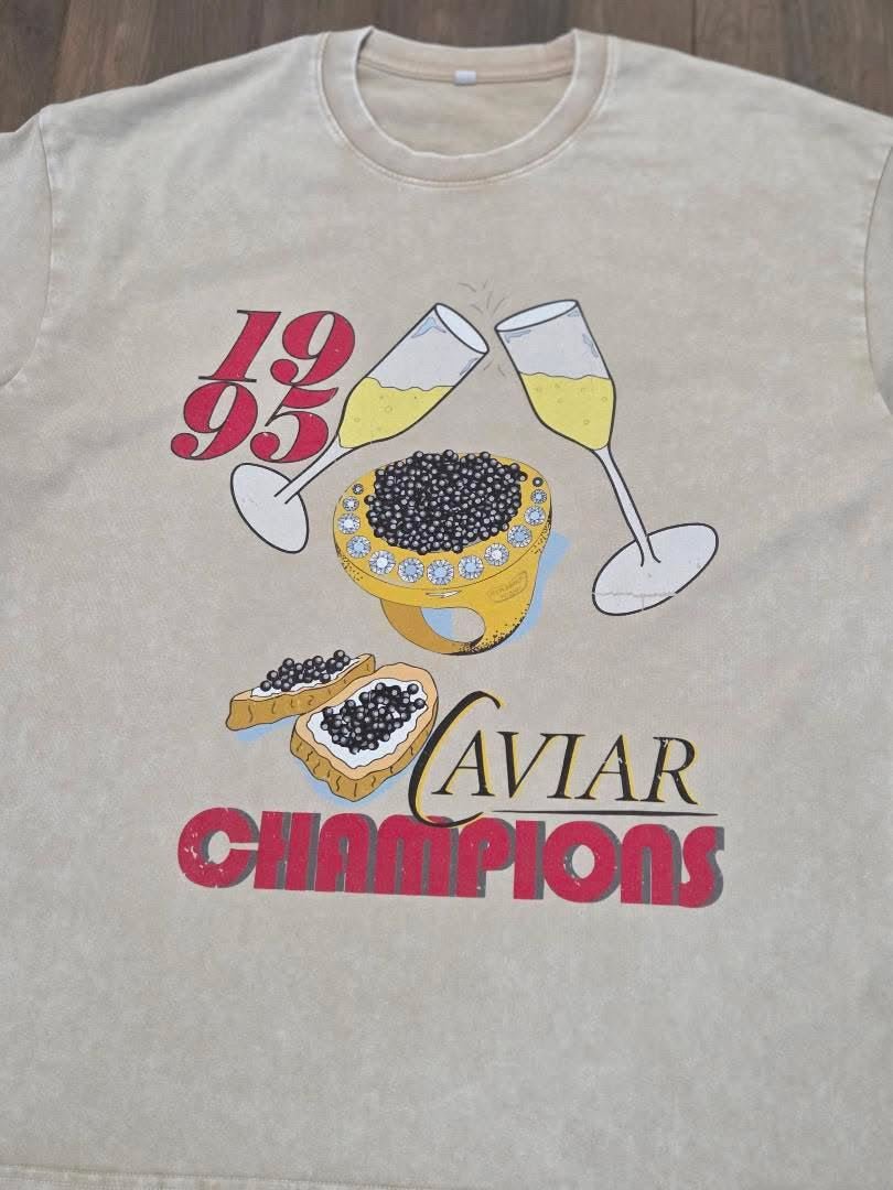 Caviar Champions T-shirt - Hyperbolic studio
