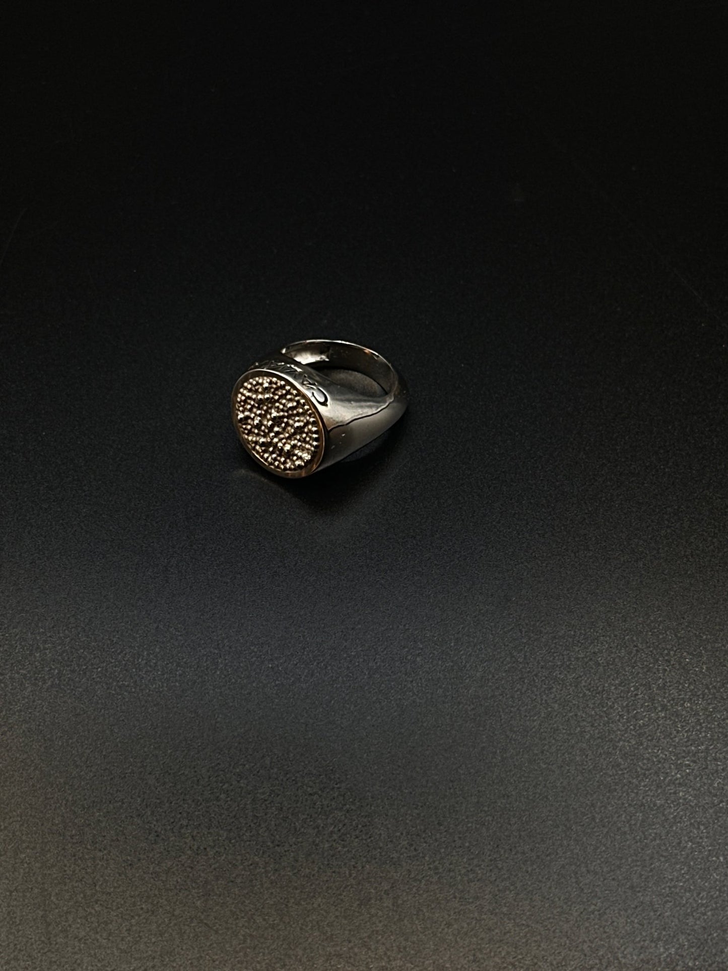 Caviar Ring - .925 Sterling Silver - Hyperbolic studio