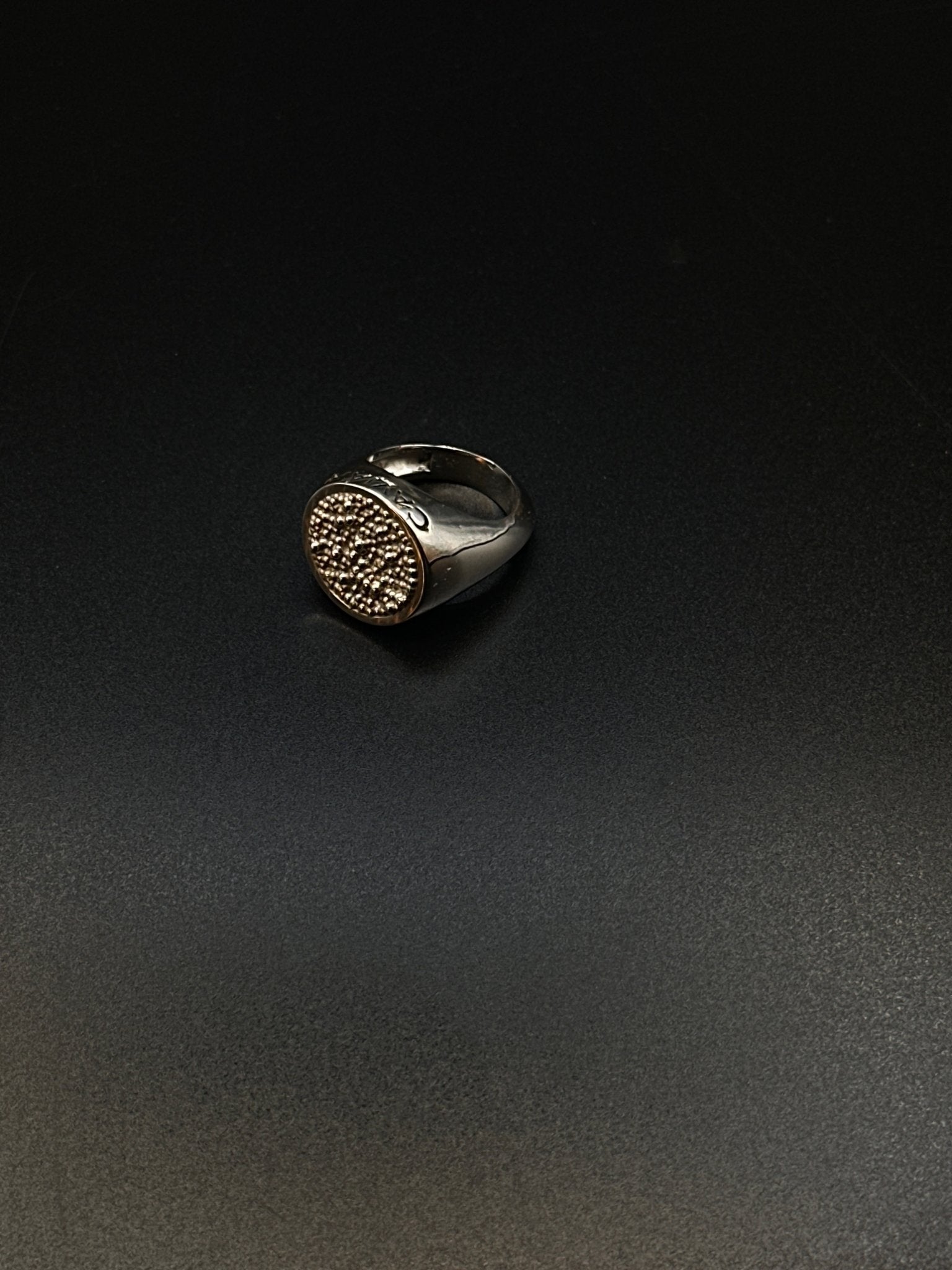Caviar Ring - .925 Sterling Silver - Hyperbolic studio