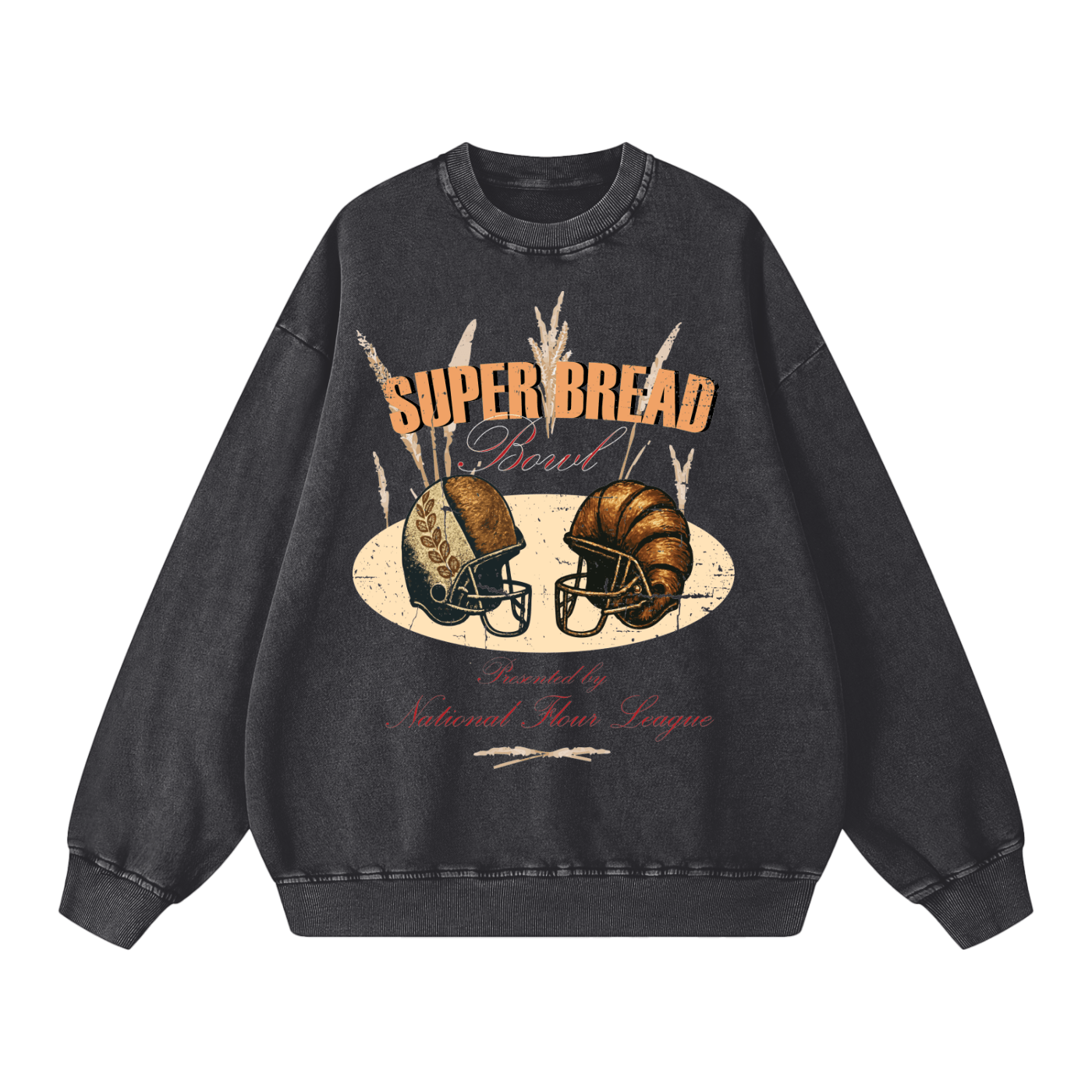 Super Bread Bowl Oversized Crewneck - Hyperbolic studio
